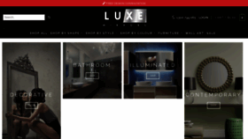 What Luxemirrors.com.au website looked like in 2019 (4 years ago)