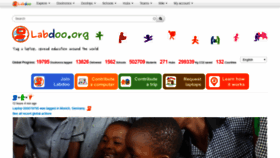 What Labdoo.org website looked like in 2019 (6 years ago)
