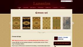 What Lanexim.ro website looked like in 2019 (4 years ago)