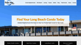 What Lovelylongbeachcondos.com website looked like in 2019 (4 years ago)