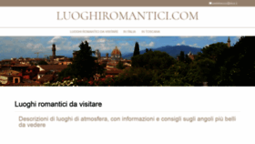 What Luoghiromantici.com website looked like in 2019 (4 years ago)