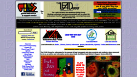 What Lead.org.au website looked like in 2019 (4 years ago)