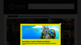 What Laguiademonteria.co website looked like in 2019 (4 years ago)