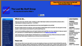 What Lostmystuff.net website looked like in 2019 (4 years ago)
