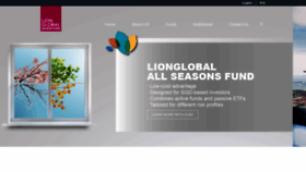 What Lionglobalinvestors.com website looked like in 2019 (4 years ago)