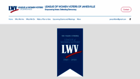 What Lwvjvl.org website looked like in 2019 (4 years ago)