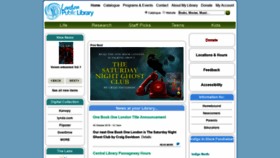 What Londonpubliclibrary.ca website looked like in 2019 (4 years ago)