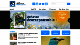 What Lpo.fr website looked like in 2019 (4 years ago)