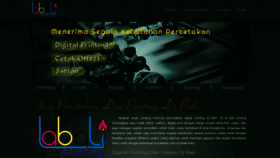 What Labaliprinting.com website looked like in 2019 (5 years ago)
