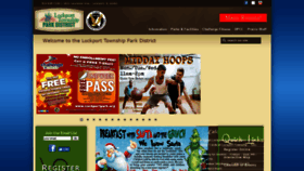 What Lockportpark.org website looked like in 2019 (4 years ago)