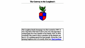 What Laughton.com website looked like in 2019 (4 years ago)