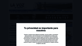 What Lavozdetalavera.com website looked like in 2019 (4 years ago)