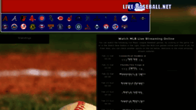 What Live-baseball.net website looked like in 2019 (4 years ago)