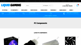What Liquidgaming.co.uk website looked like in 2019 (4 years ago)
