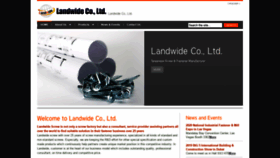 What Landwide-screw.com website looked like in 2019 (4 years ago)
