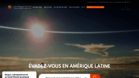 What Latinexperience.fr website looked like in 2019 (4 years ago)