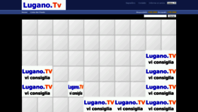 What Lugano.tv website looked like in 2019 (4 years ago)