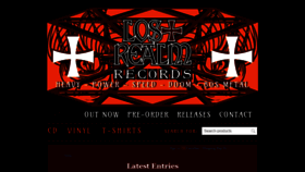 What Lostrealmrecords.com website looked like in 2019 (4 years ago)