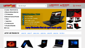 What Laptopmart.vn website looked like in 2019 (4 years ago)