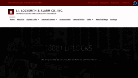 What Lilocksmith.com website looked like in 2019 (4 years ago)