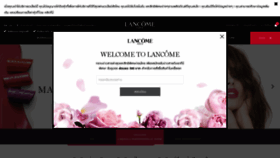 What Lancome.co.th website looked like in 2019 (4 years ago)