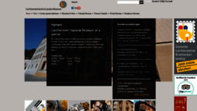 What Landesmuseum.li website looked like in 2019 (4 years ago)