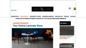 What Laminateflooringinc.com website looked like in 2019 (4 years ago)
