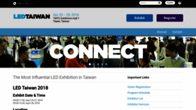 What Ledtaiwan.org website looked like in 2019 (4 years ago)