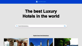 What Luxuryhotel.guru website looked like in 2019 (4 years ago)