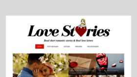 What Love-stories.org website looked like in 2019 (4 years ago)