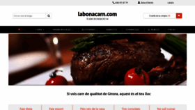 What Labonacarn.com website looked like in 2019 (4 years ago)