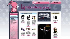 What Lapinourose.com website looked like in 2019 (4 years ago)
