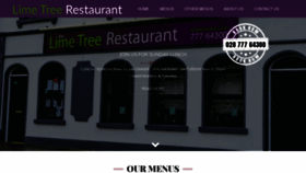 What Limetreerest.com website looked like in 2019 (4 years ago)