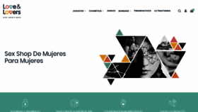 What Loveandlovers.es website looked like in 2019 (5 years ago)