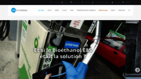 What Lemobiliste.com website looked like in 2019 (4 years ago)
