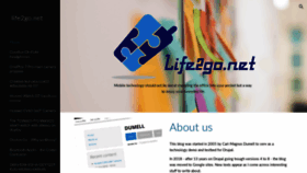 What Life2go.net website looked like in 2019 (4 years ago)