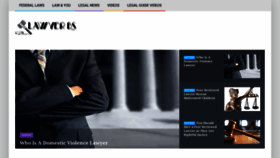 What Lawyerbs.com website looked like in 2019 (4 years ago)