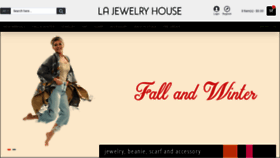 What Lajewelryhouse.com website looked like in 2019 (4 years ago)