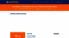 What Loterias.do website looked like in 2019 (4 years ago)