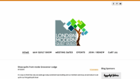 What Londonmodernquiltguildcanada.com website looked like in 2019 (4 years ago)