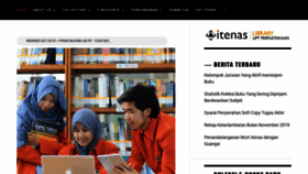 What Lib.itenas.ac.id website looked like in 2019 (4 years ago)