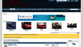 What Ls1.com website looked like in 2019 (4 years ago)