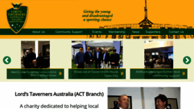 What Lordstavernersact.org.au website looked like in 2019 (4 years ago)