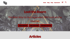 What Loottheroom.uk website looked like in 2019 (4 years ago)