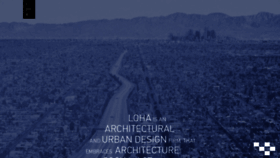 What Loharchitects.com website looked like in 2019 (4 years ago)