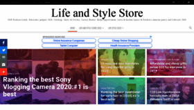 What Lifeesprit.com website looked like in 2019 (4 years ago)
