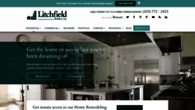 What Litchfieldbuilders.com website looked like in 2019 (4 years ago)