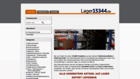 What Lager15344.de website looked like in 2019 (4 years ago)