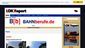 What Lok-report.de website looked like in 2019 (4 years ago)