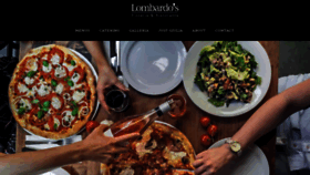 What Lombardos.ca website looked like in 2019 (4 years ago)